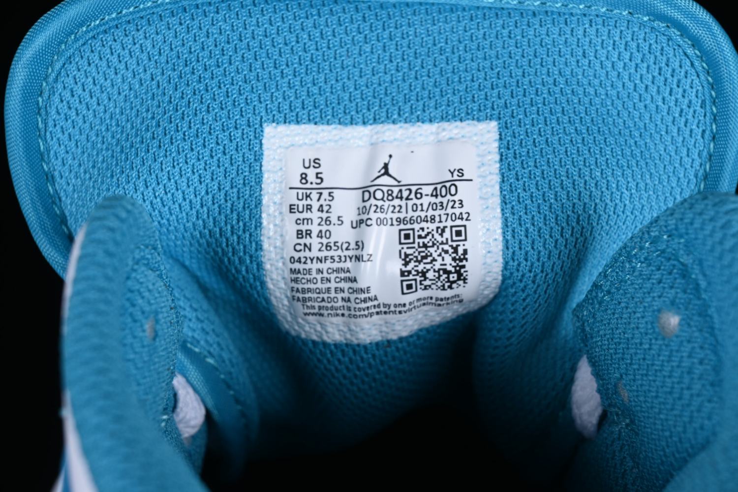 Jordan 1 Mid Aquatone DQ8426-400