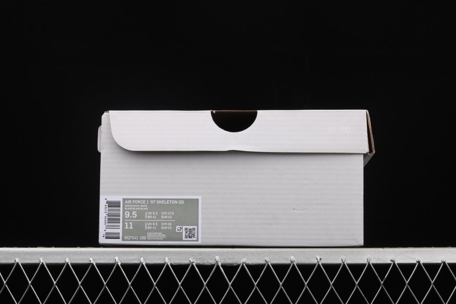 Nike Air Force 1 Low Skeleton Halloween (2018) BQ7541-100