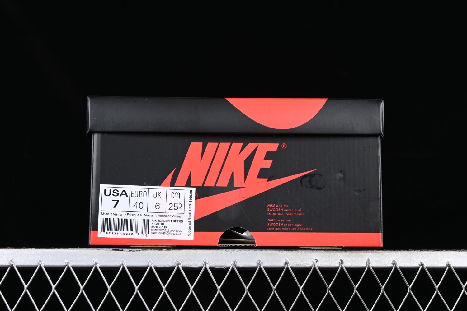 Jordan 1 Retro High Blue Moon 555088-115