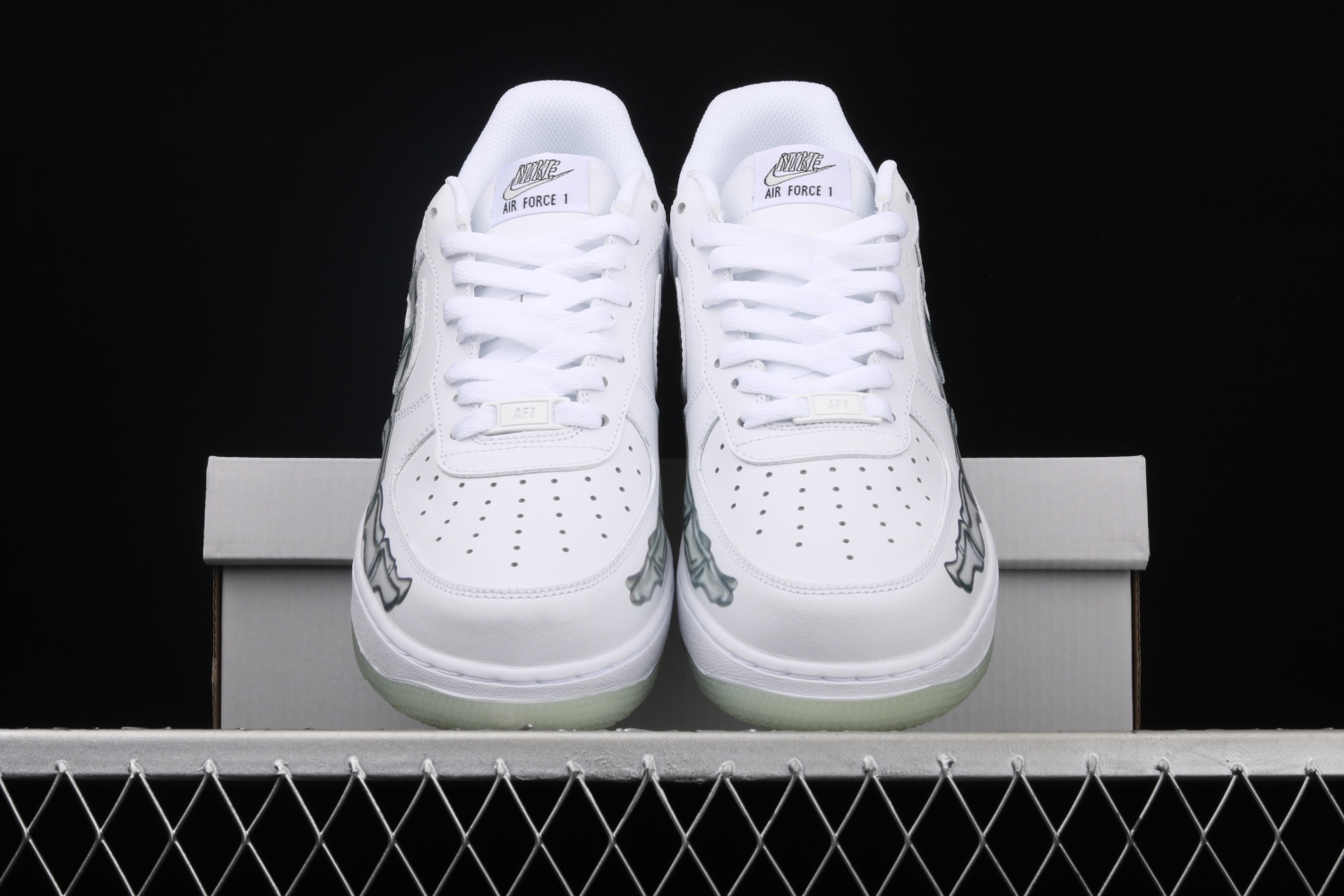 Nike Air Force 1 Low Skeleton Halloween (2018) BQ7541-100