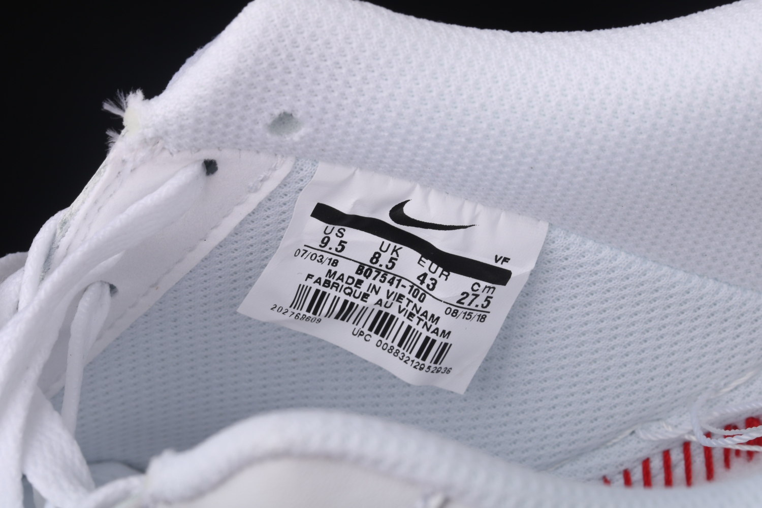 Nike Air Force 1 Low Skeleton Halloween (2018) BQ7541-100
