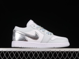 Jordan 1 Low SE Tear Away Silver  DX6070-101