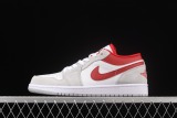 Jordan 1 Low SE Light Smoke Grey Gym Red DC6991-016