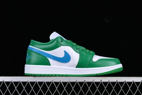 Jordan 1 Low Lucky Green Aquatone  DC0774-304