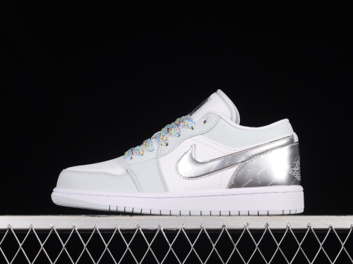 Jordan 1 Low SE Tear Away Silver  DX6070-101