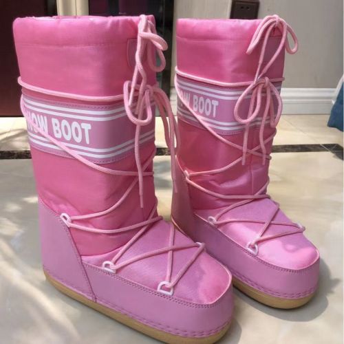 ICON PINK NYLON BOOTS