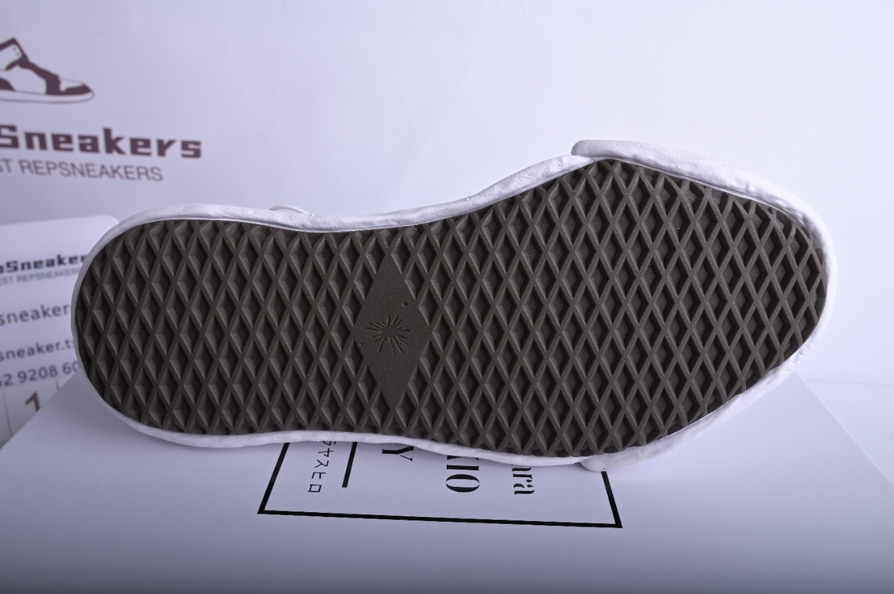 Maison Mihara Yasuhiro Peterson OG Sole Canvas Low White A01FW702