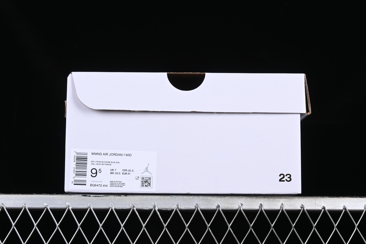 Jordan 1 Mid French Blue BQ6472-414