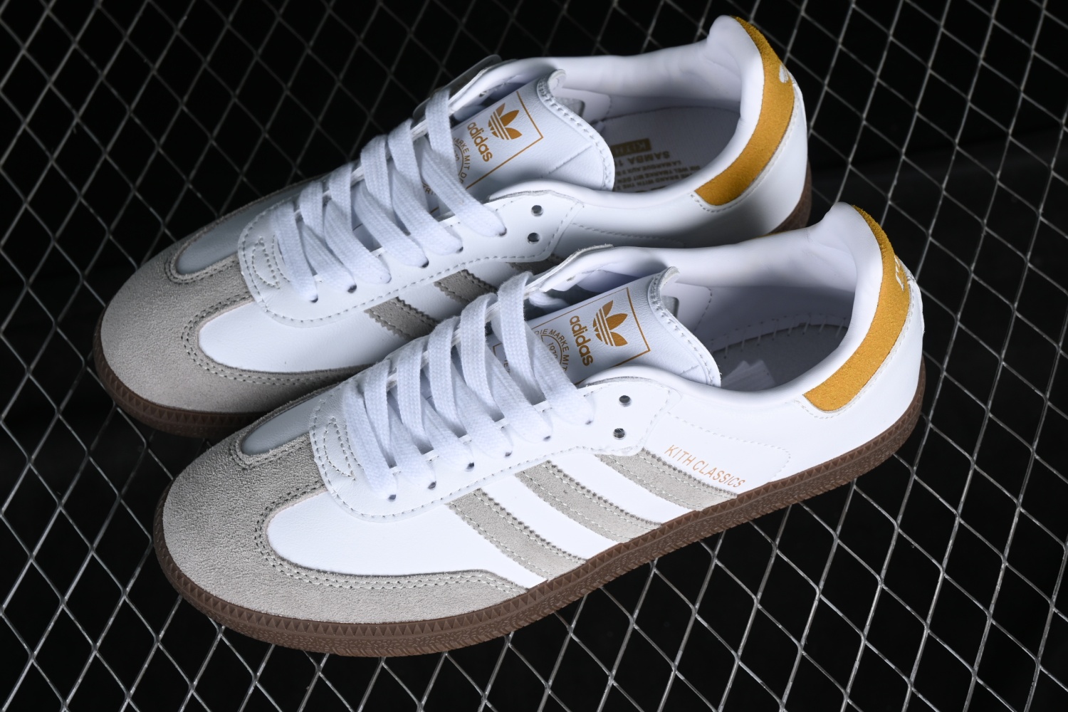 adidas Samba OG Kith Classics White Mango IE4800