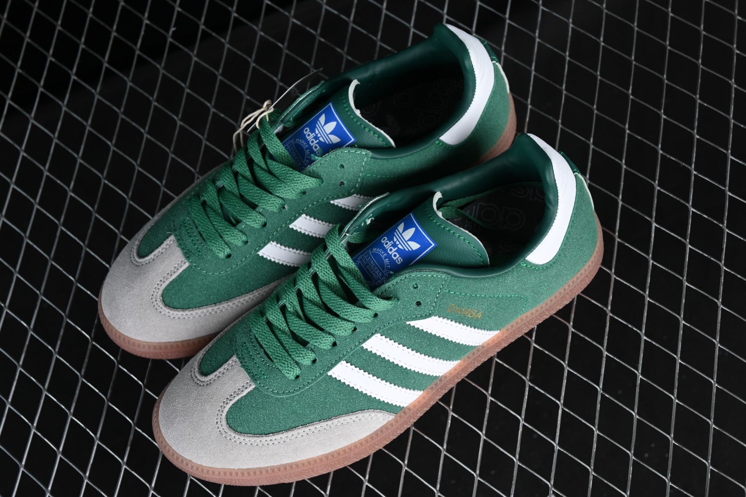 adidas Samba OG Collegiate Green Gum Grey Toe ID2054