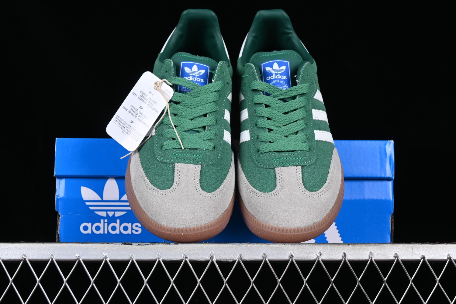 adidas Samba OG Collegiate Green Gum Grey Toe ID2054