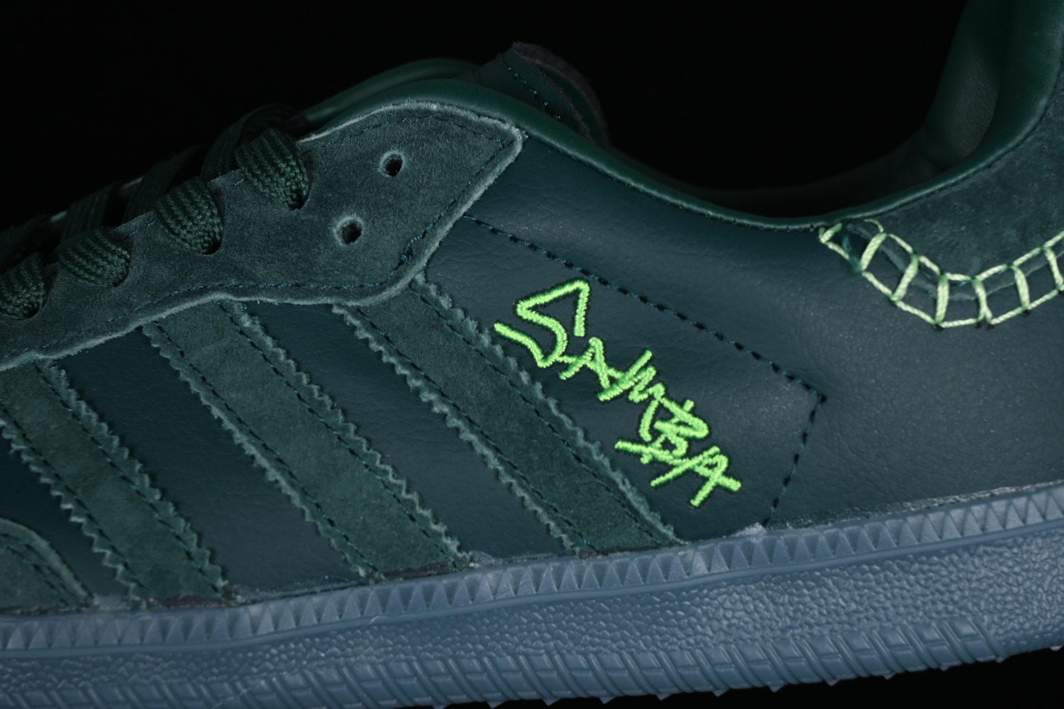 adidas Samba Jonah Hill Green FW7458