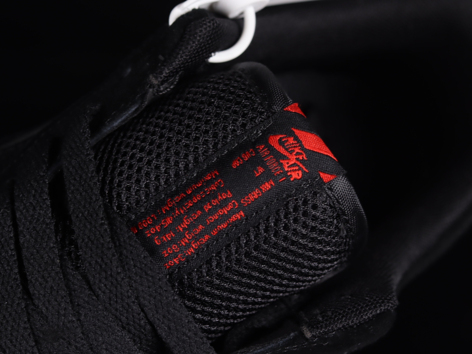 Nike Air Force 1 Low Multi-Swoosh Black Crimson DZ4514-001