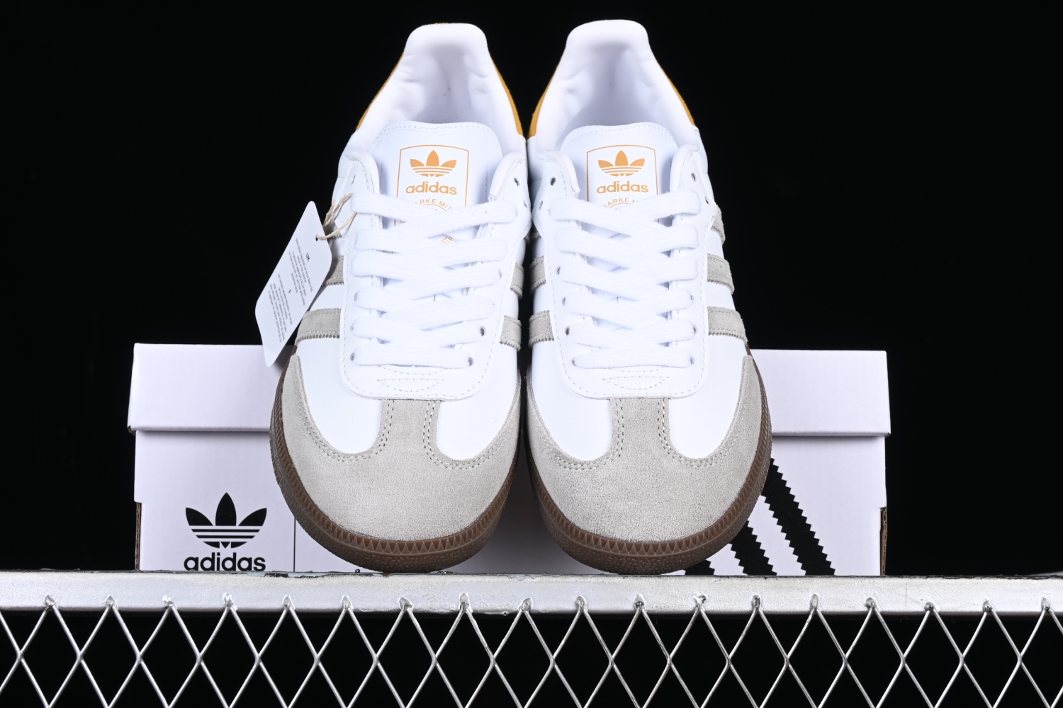 adidas Samba OG Kith Classics White Mango IE4800