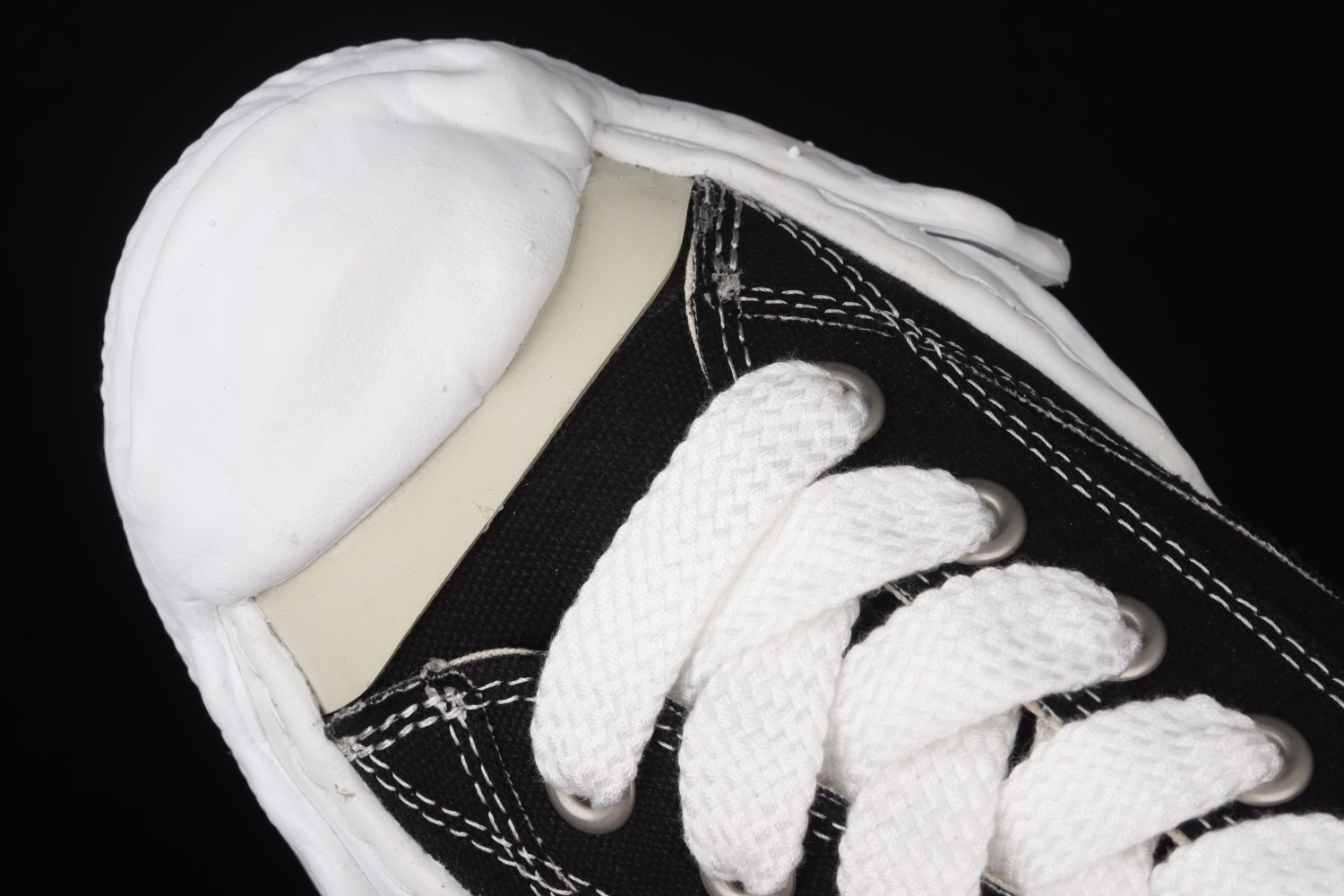 Mihara Yasuhiro Hank OG Sole Canvas Low Black A01FW702