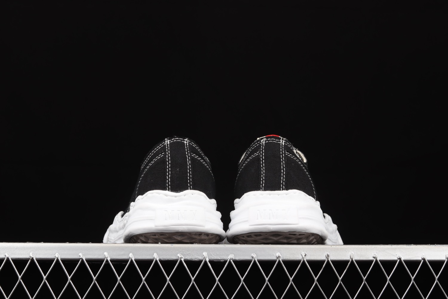 Mihara Yasuhiro Hank OG Sole Canvas Low Black A01FW702