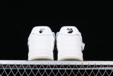 OFF-WHITE Out Of Office OOO Low Tops For Walking White Black OMIA189R21LEA0020101 /