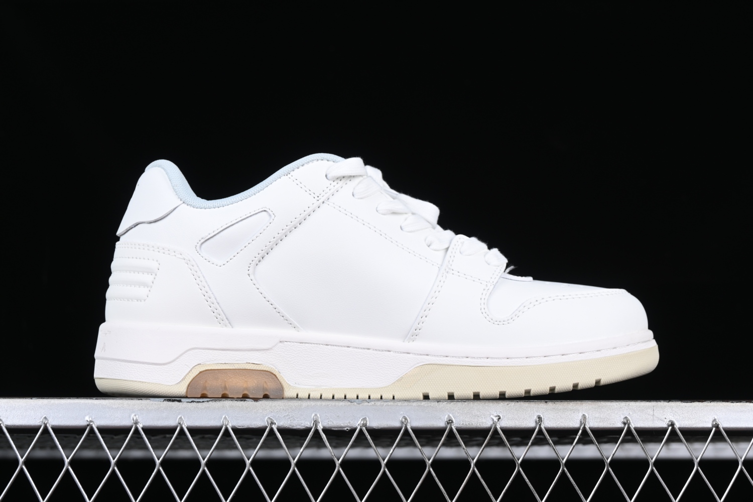 OFF-WHITE Out Of Office OOO Low Tops For Walking White Black OMIA189R21LEA0020101 /