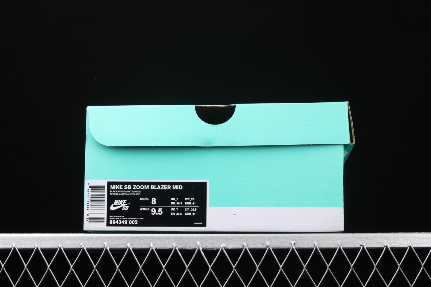 Nike SB Zoom Blazer Mid Black White 864349-002
