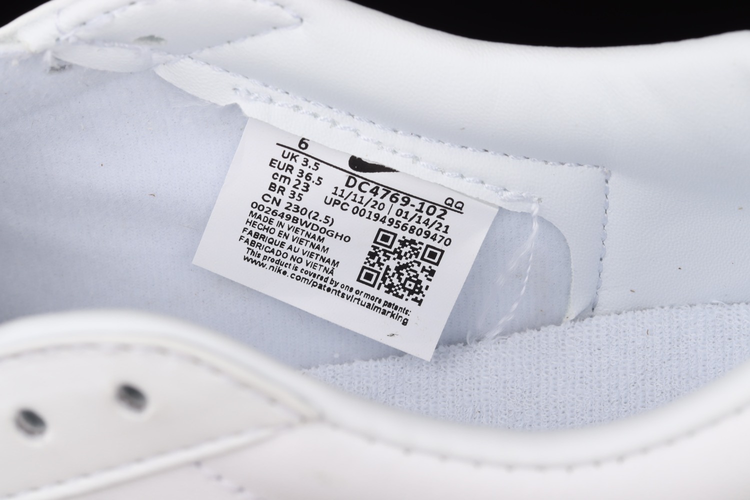 Nike Blazer Low White DC4769-102