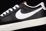 Nike Blazer Low Premium Vintage Suede Black White  538402-004