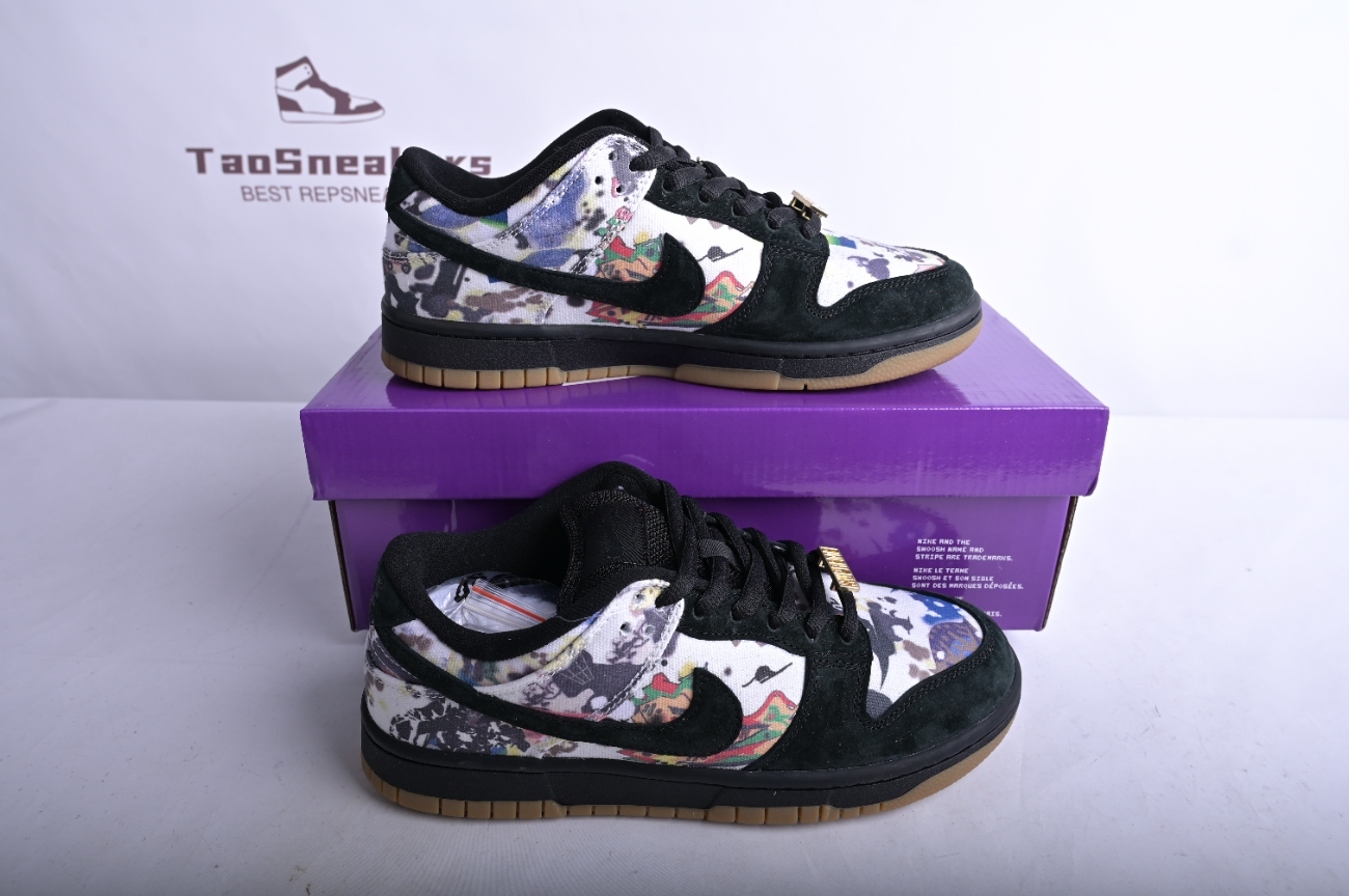 Nike SB Dunk Low Supreme Rammellzee FD8778-001
