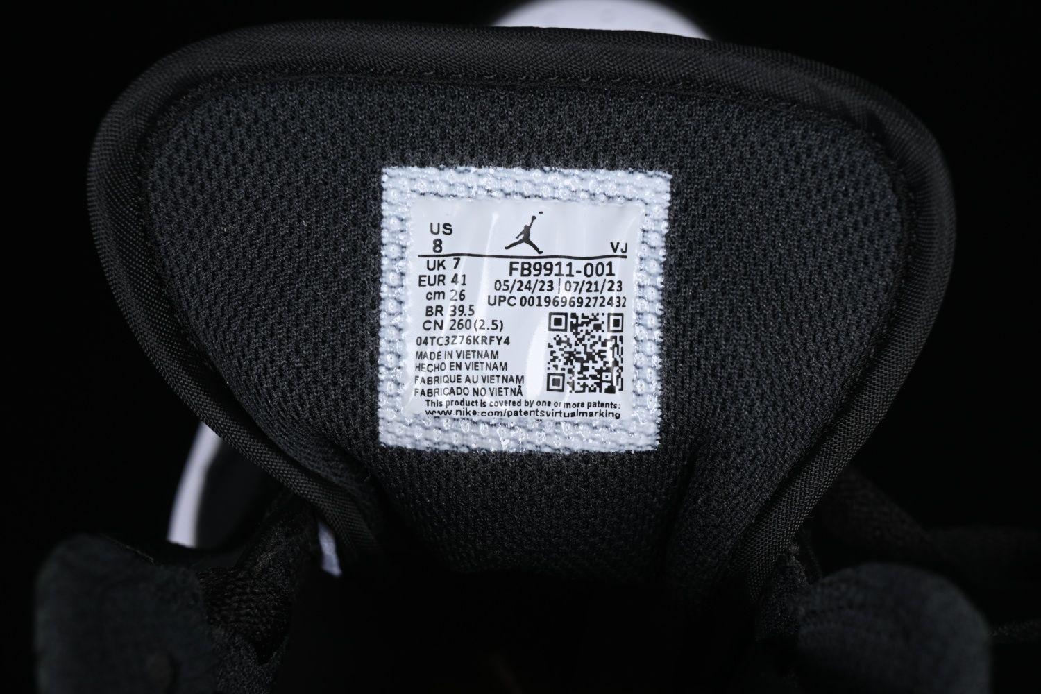 Jordan 1 Mid SE Panda Elephant  FB9911-001