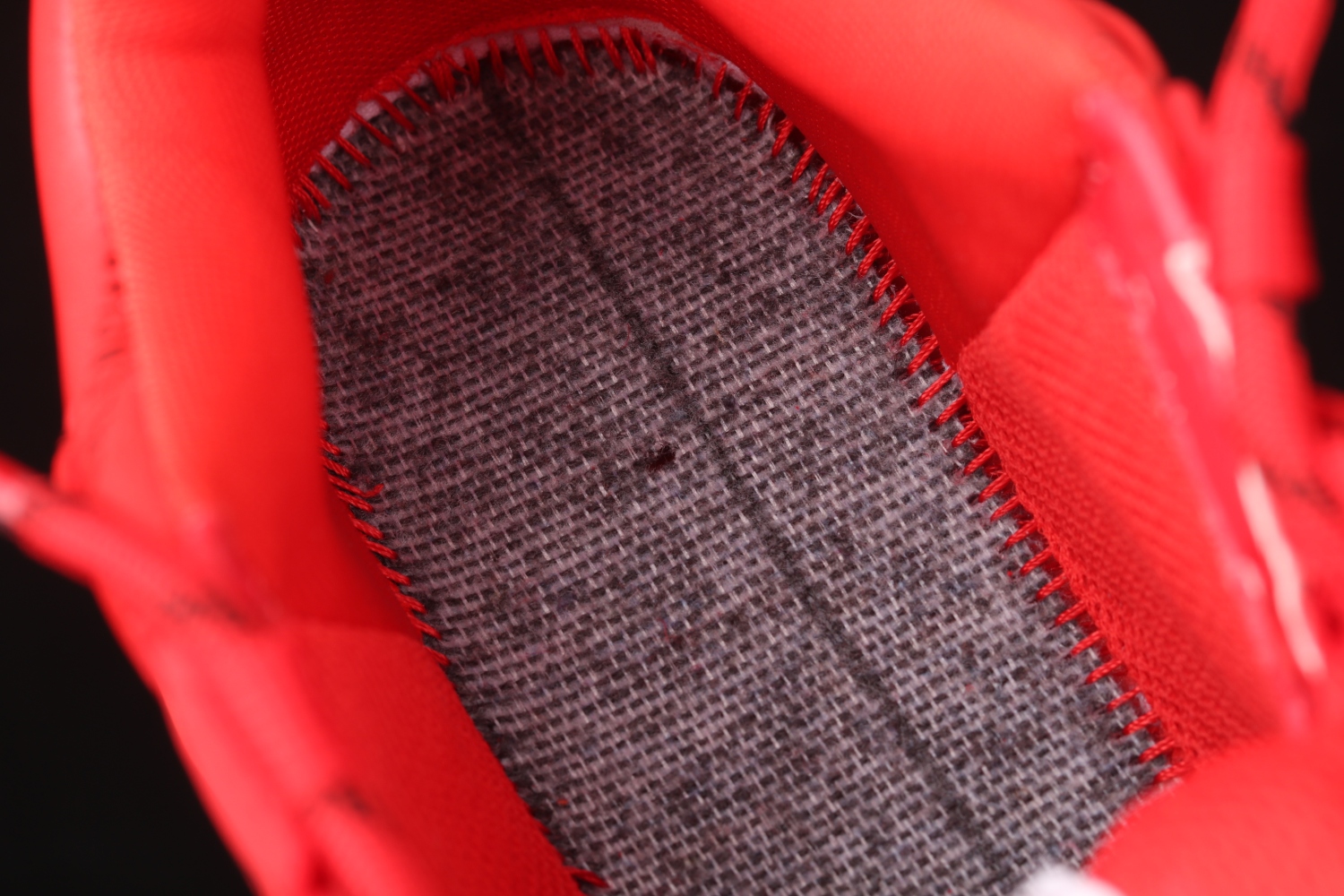 Bal**ci*ga Triple S Letter Bright Red  524039-W2FA1-7632