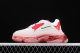 Bal**ciaga men's sneakers, white and red soles-hps fashion  ECBA800616H