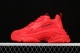 Bal**ci*ga Triple S Letter Bright Red  524039-W2FA1-7632