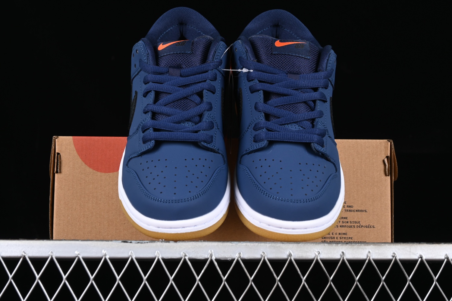 Nike SB Dunk Low Navy Black Gum CW7463-401