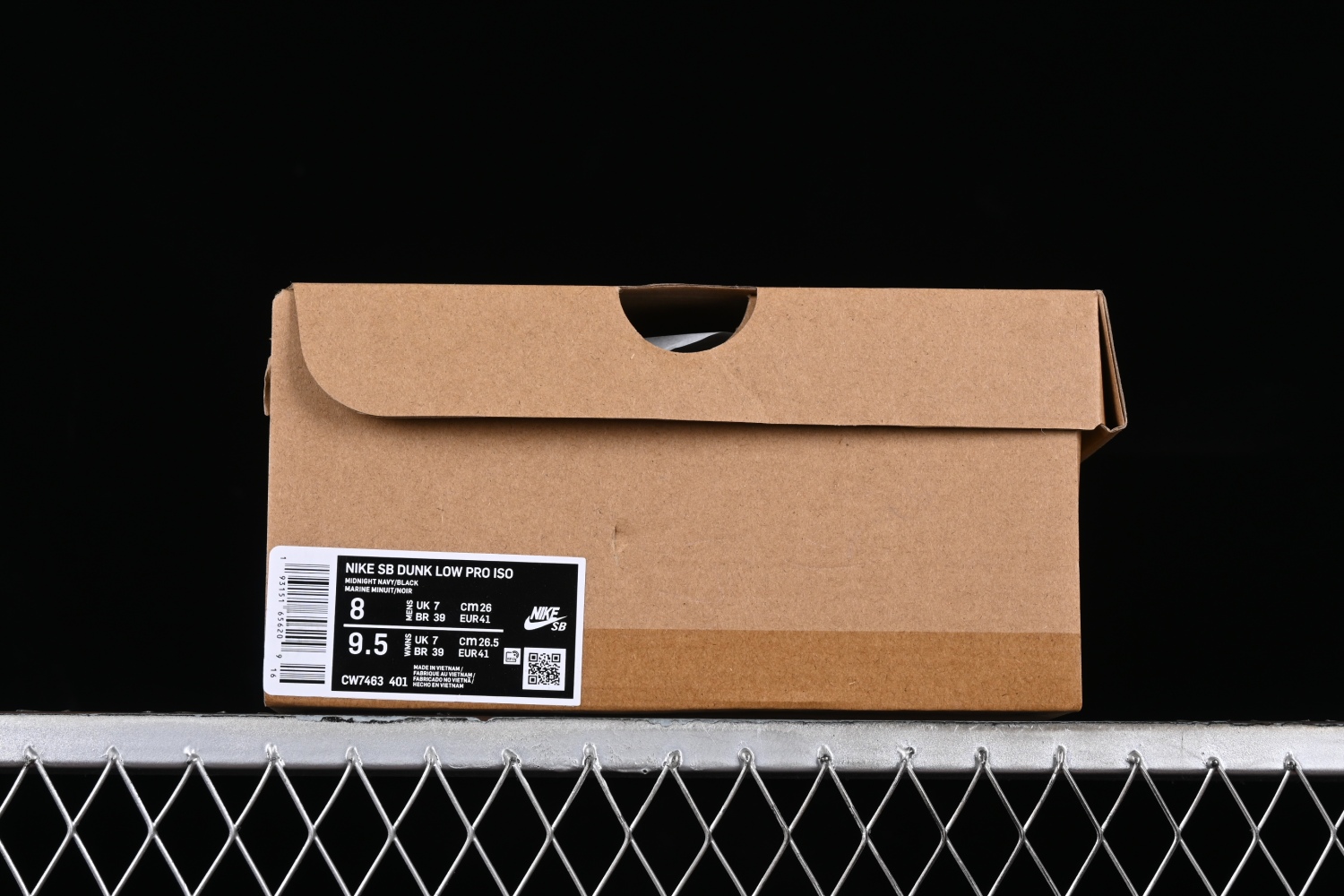 Nike SB Dunk Low Navy Black Gum CW7463-401