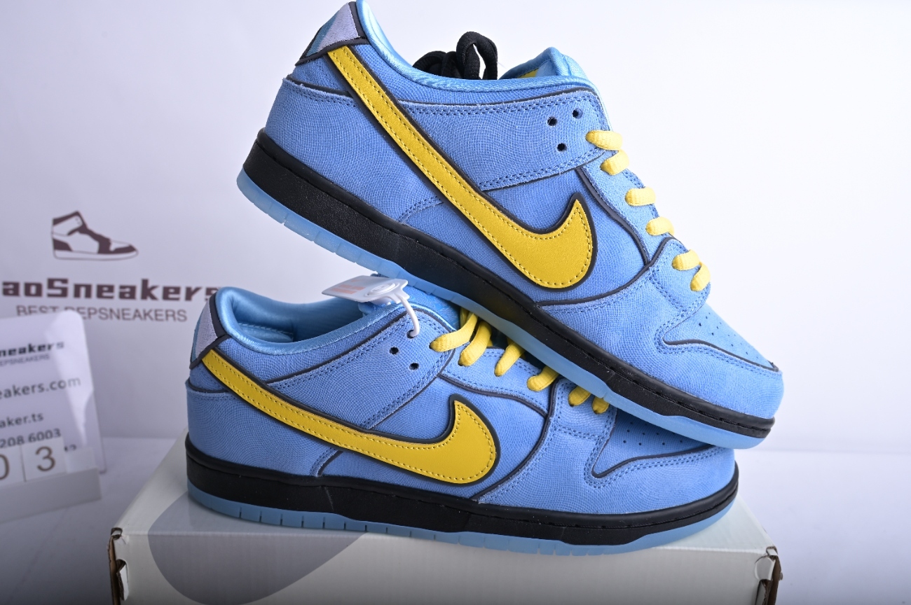 The Powerpuff Girls x Nk SB Dunk Low FZ8320-400