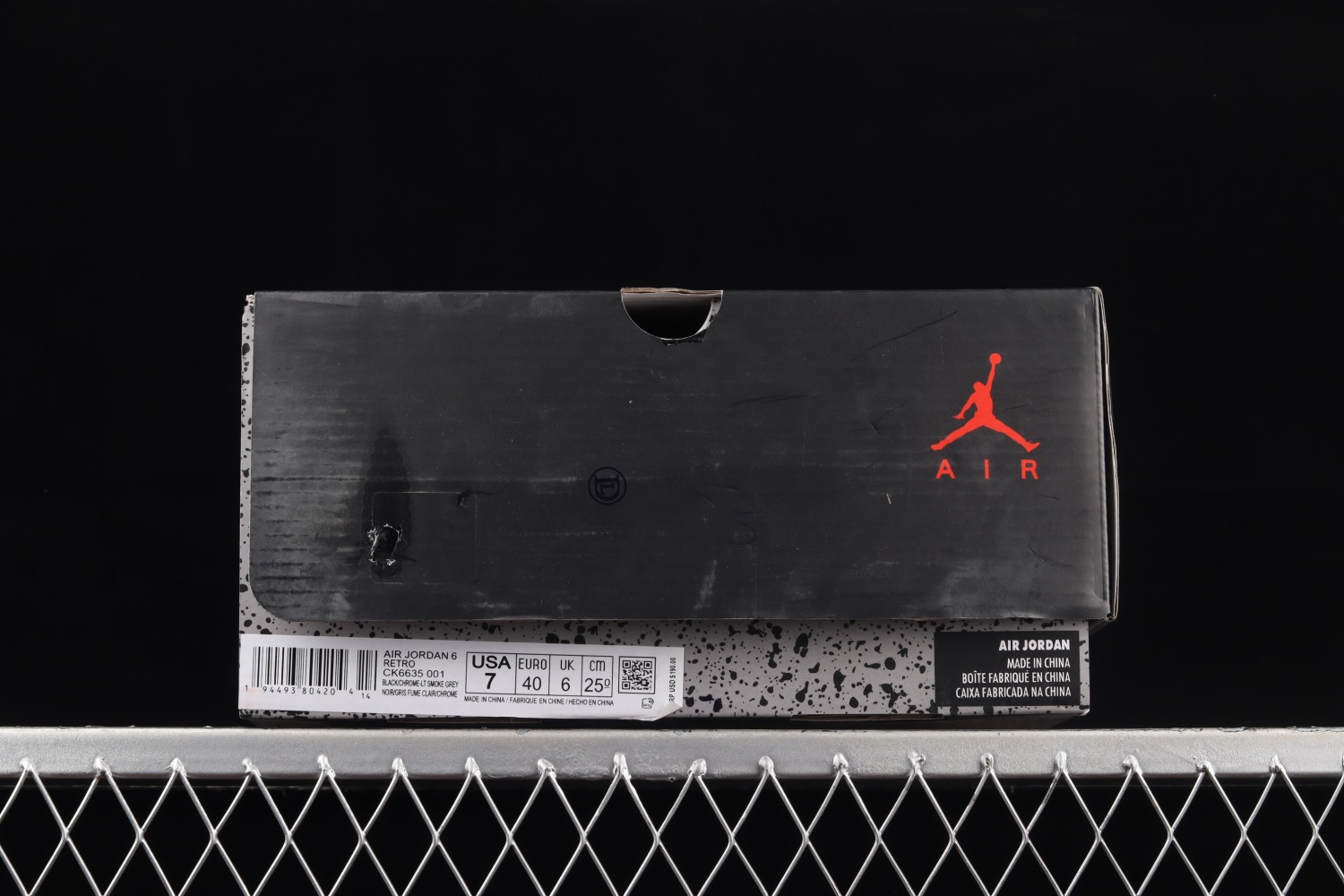 Jordan 6 Retro Tech Chrome CK6635-001