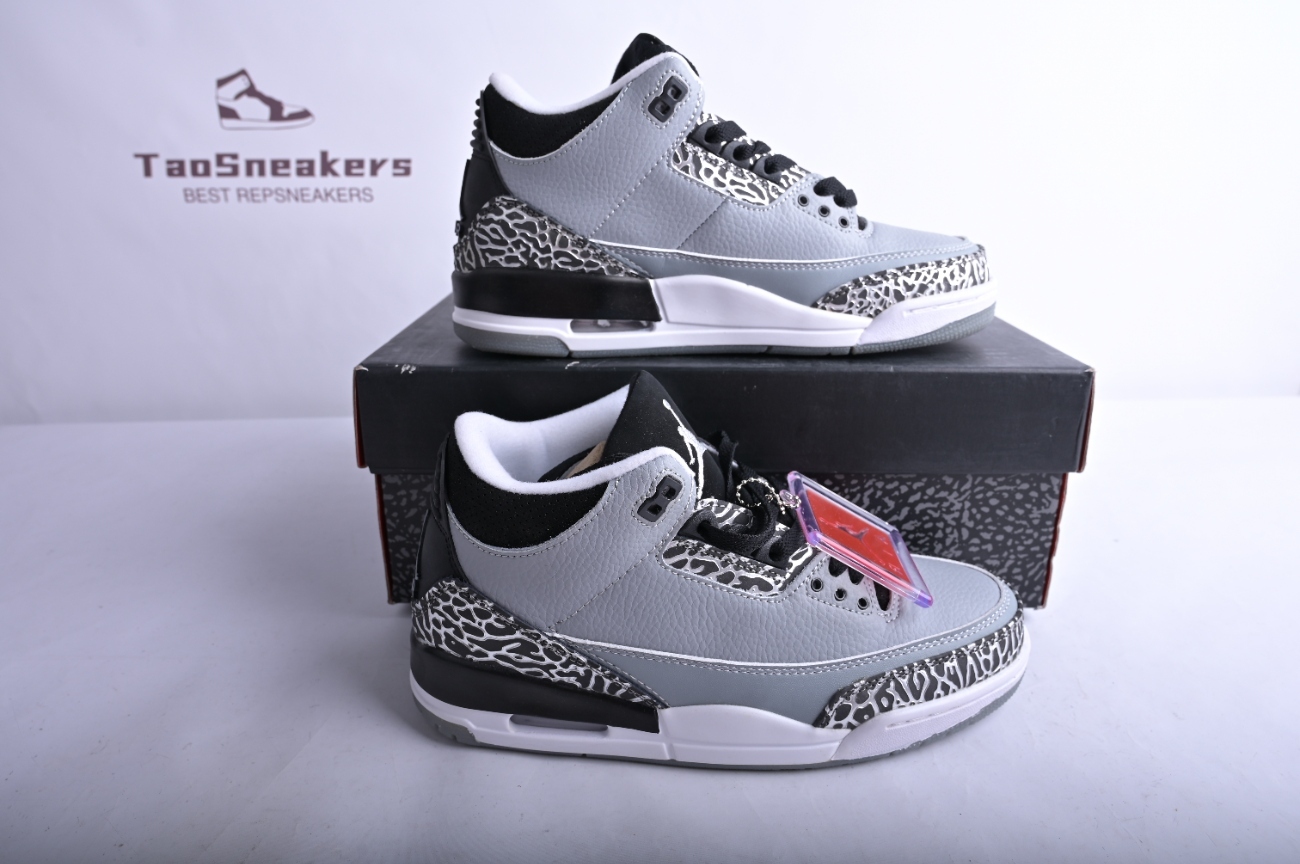 Jordan 3 Retro Wolf Grey 136064-004
