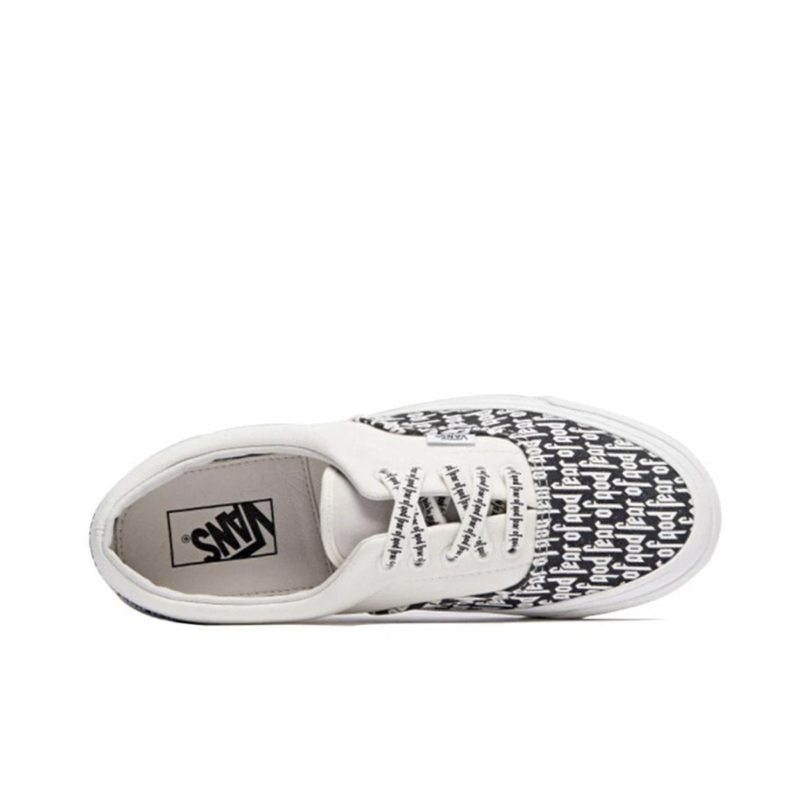 Fear of God × Vans Era 95 dx white black fog