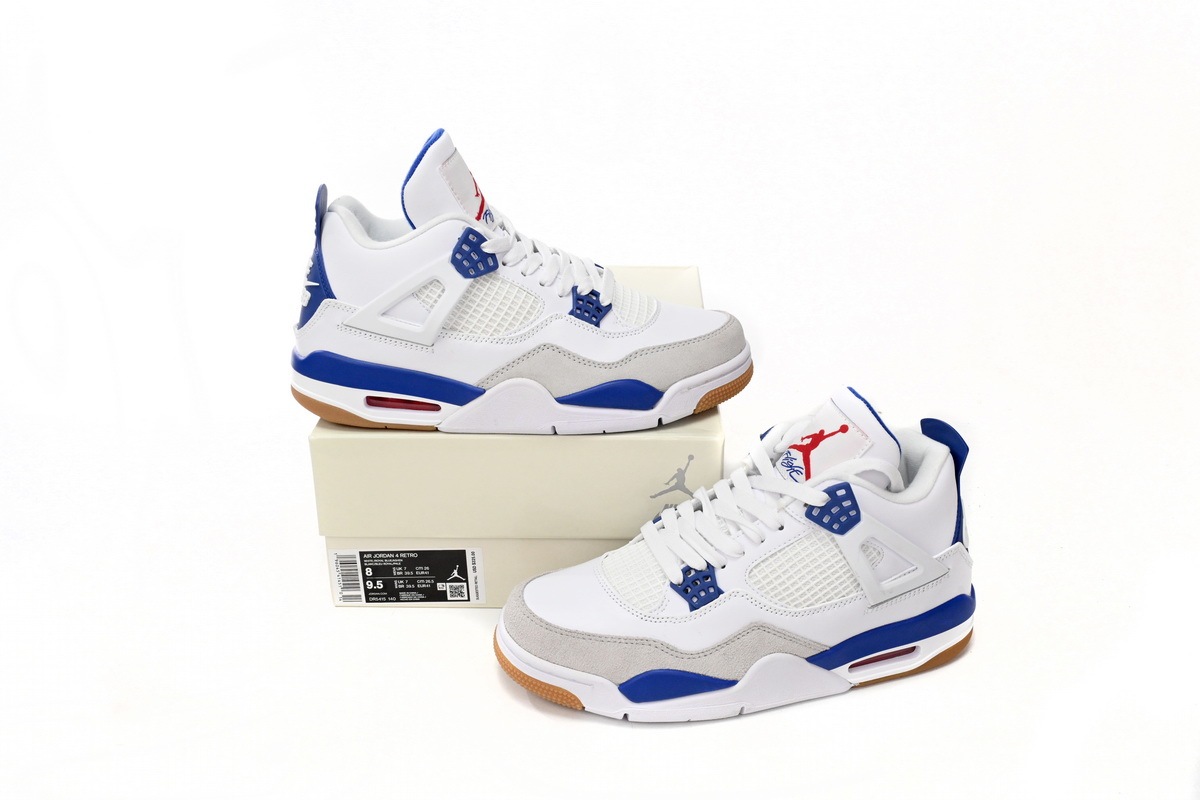 Nike SB x Air Jordan 4 “Sapphire”Sapphire Blue DR5415-140