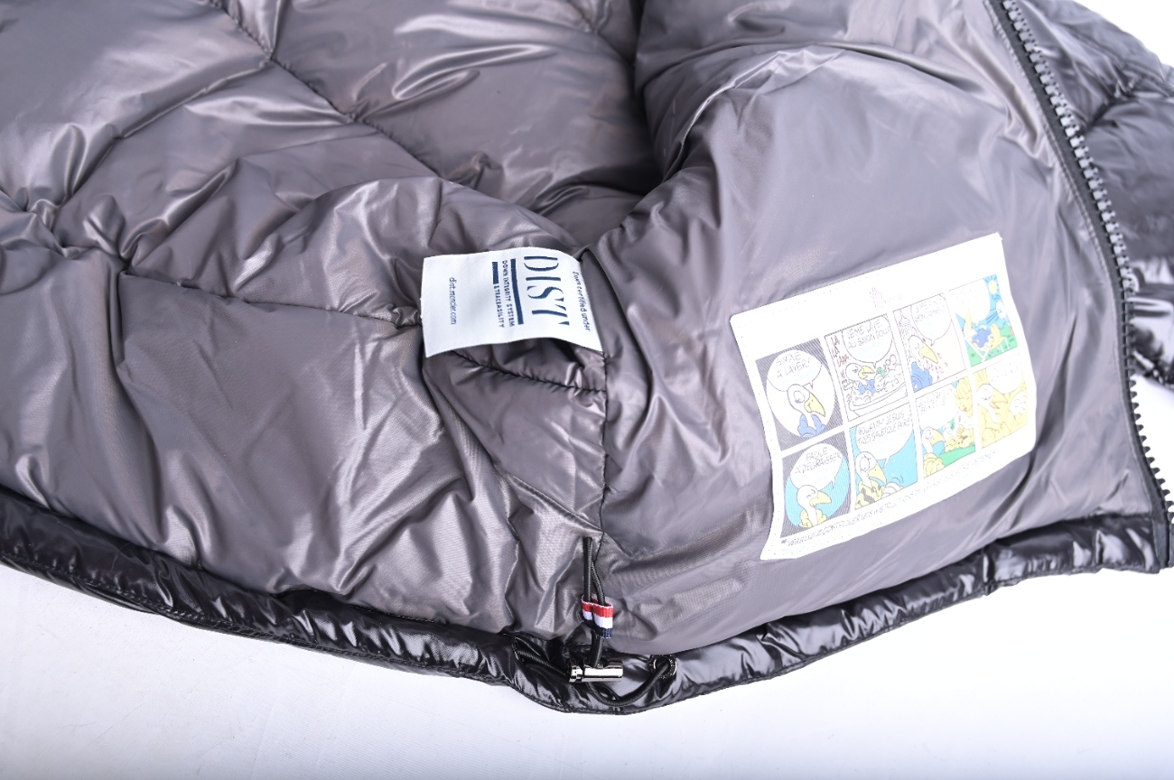 Moncler Enfant New Maya Puffer Jacket Black FW22