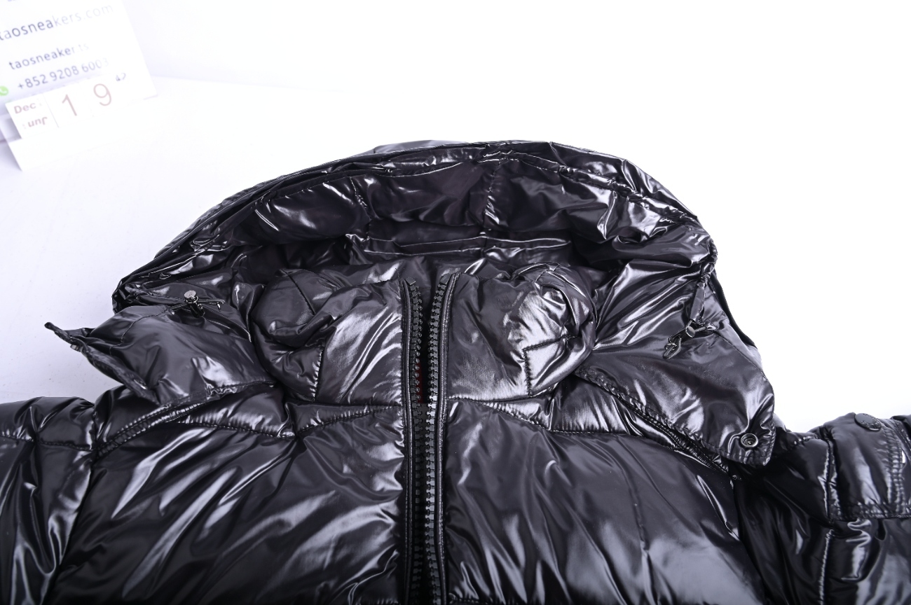 Moncler Enfant New Maya Puffer Jacket Black FW22