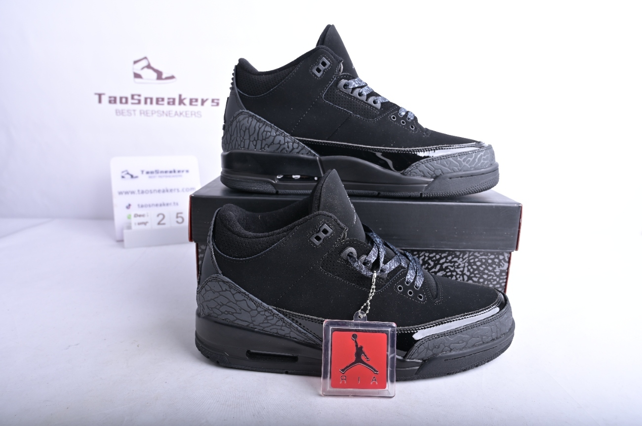 Jordan 3 Retro Black Cat 136064-002