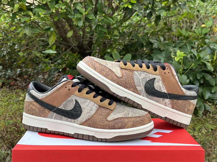 Nike Dunk Low Premium CO.JP Brown Snakeskin FJ5434-120
