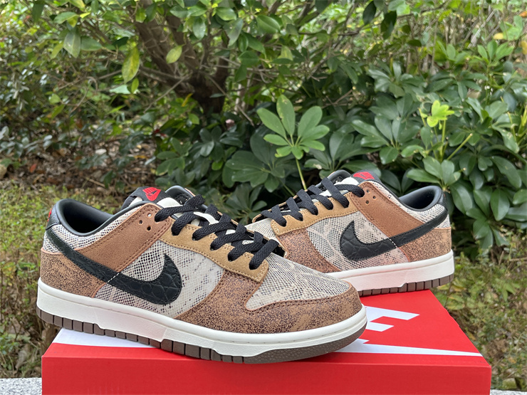 Nike Dunk Low Premium CO.JP Brown Snakeskin FJ5434-120