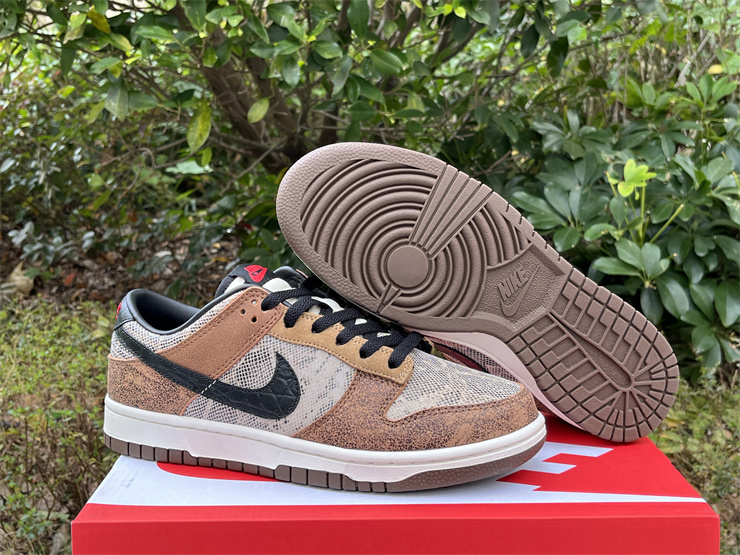 Nike Dunk Low Premium CO.JP Brown Snakeskin FJ5434-120