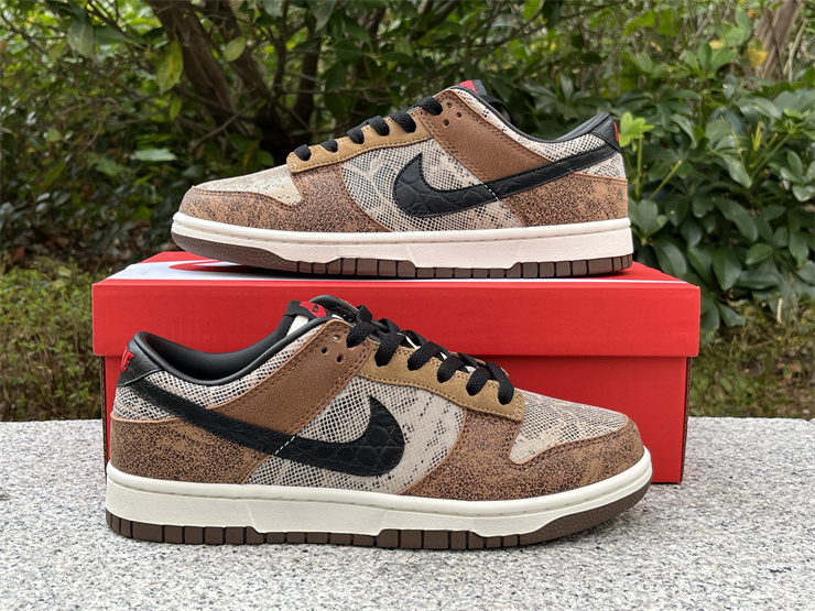 Nike Dunk Low Premium CO.JP Brown Snakeskin FJ5434-120