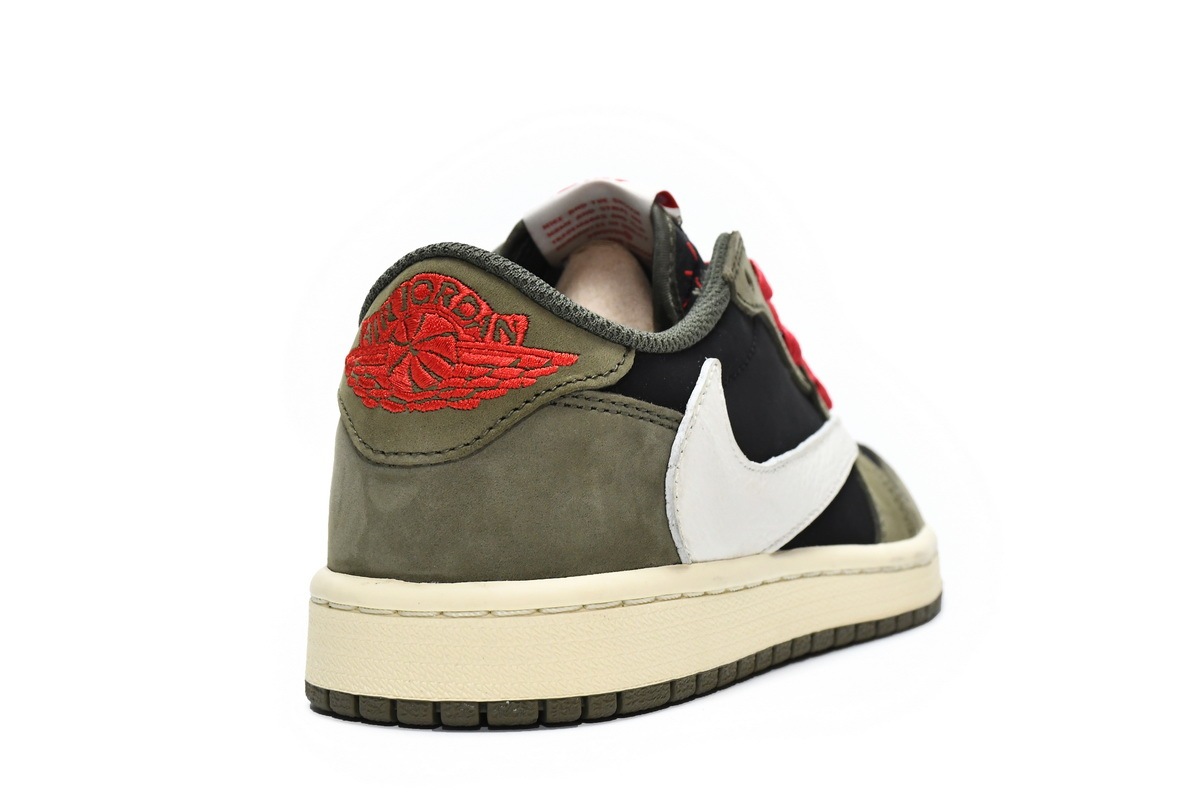 Travis Scott x Air Jordan 1 Low Dark Green DM7866-196