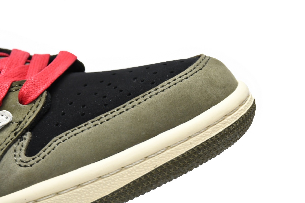 Travis Scott x Air Jordan 1 Low Dark Green DM7866-196
