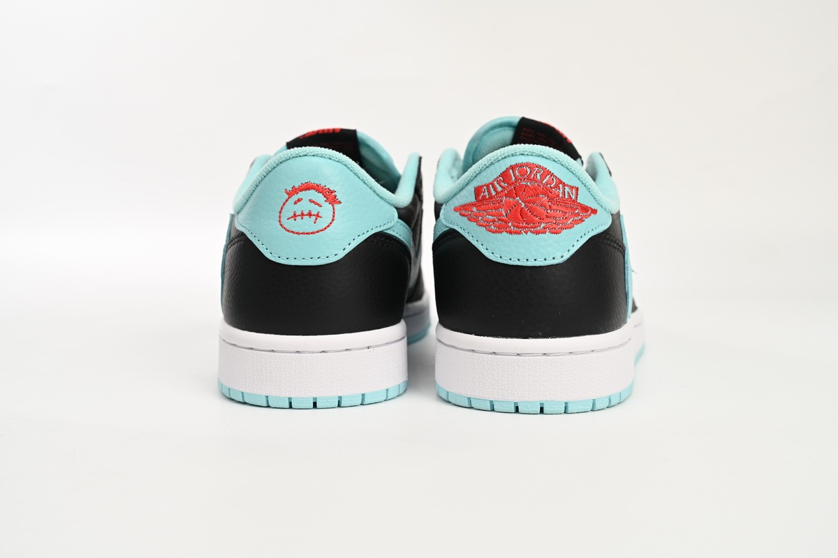 Travis Scott x Air Jordan 1 Low Bang Black Blue DM7866-400