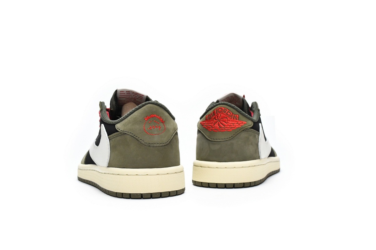 Travis Scott x Air Jordan 1 Low Dark Green DM7866-196