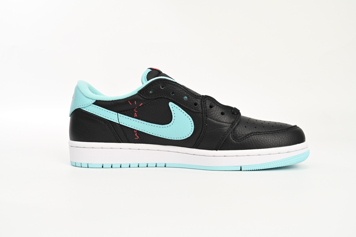 Travis Scott x Air Jordan 1 Low Bang Black Blue DM7866-400