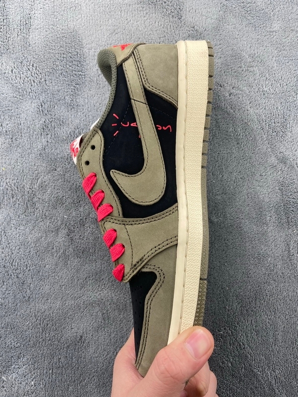 Travis Scott x Air Jordan 1 Low Dark Green DM7866-196